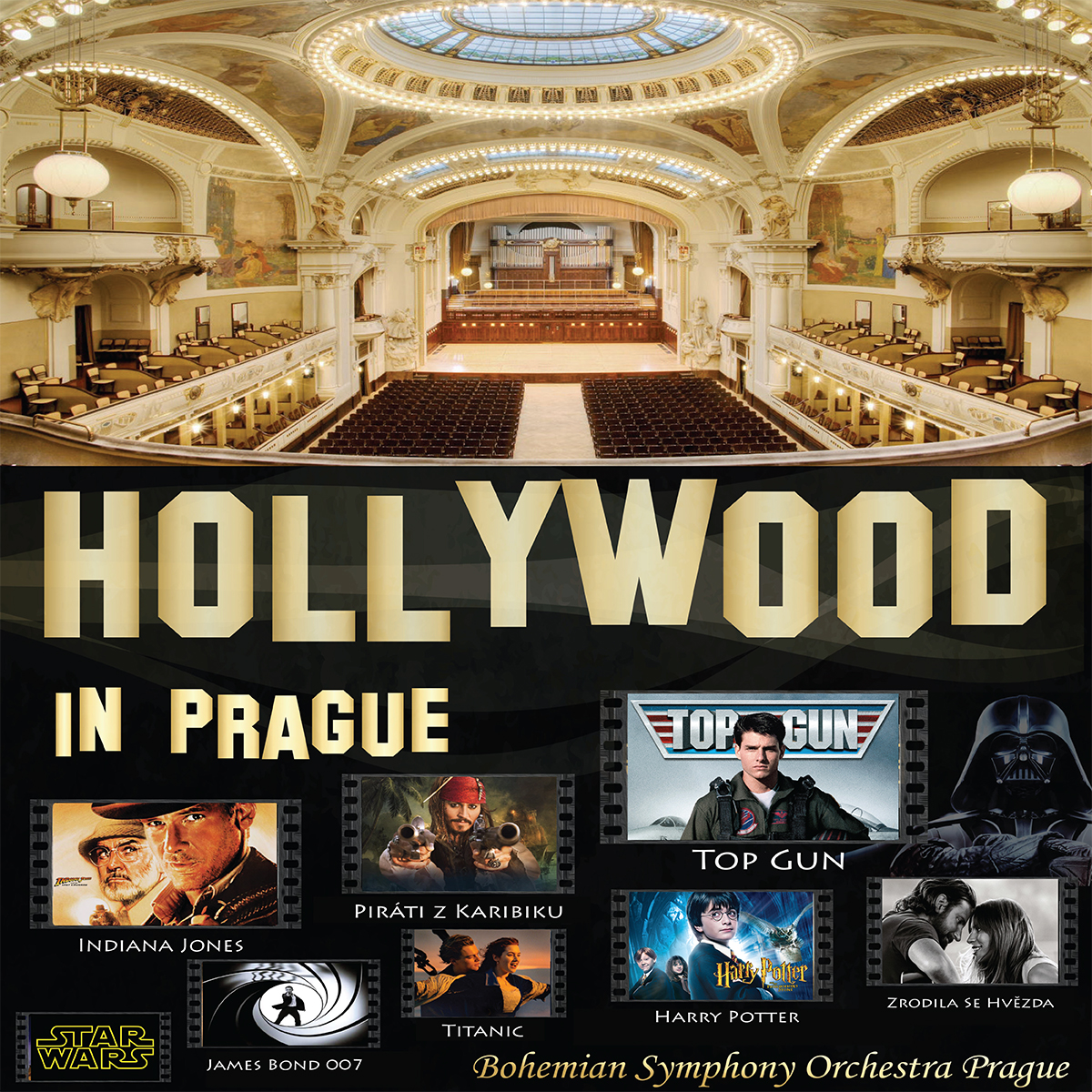 Hollywood in Prague: Noc filmových melodií